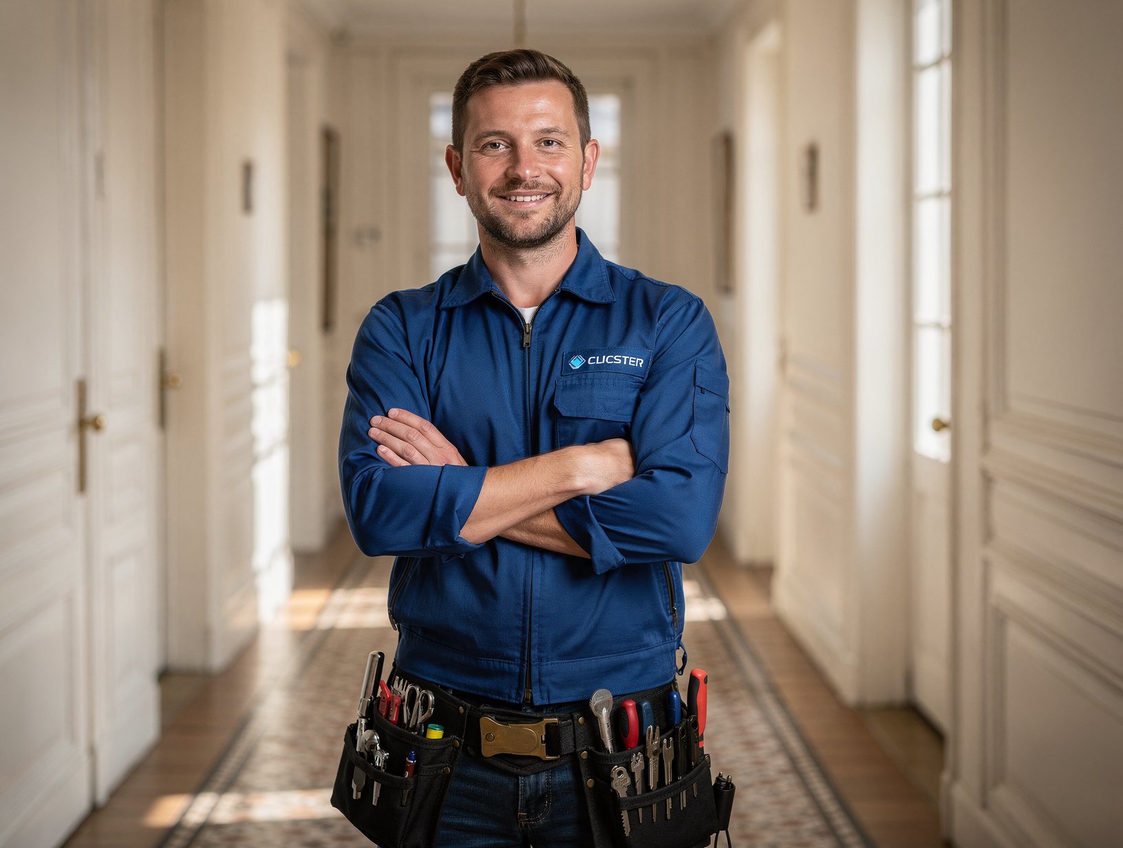 Serrurier artisan au travail Perpignan